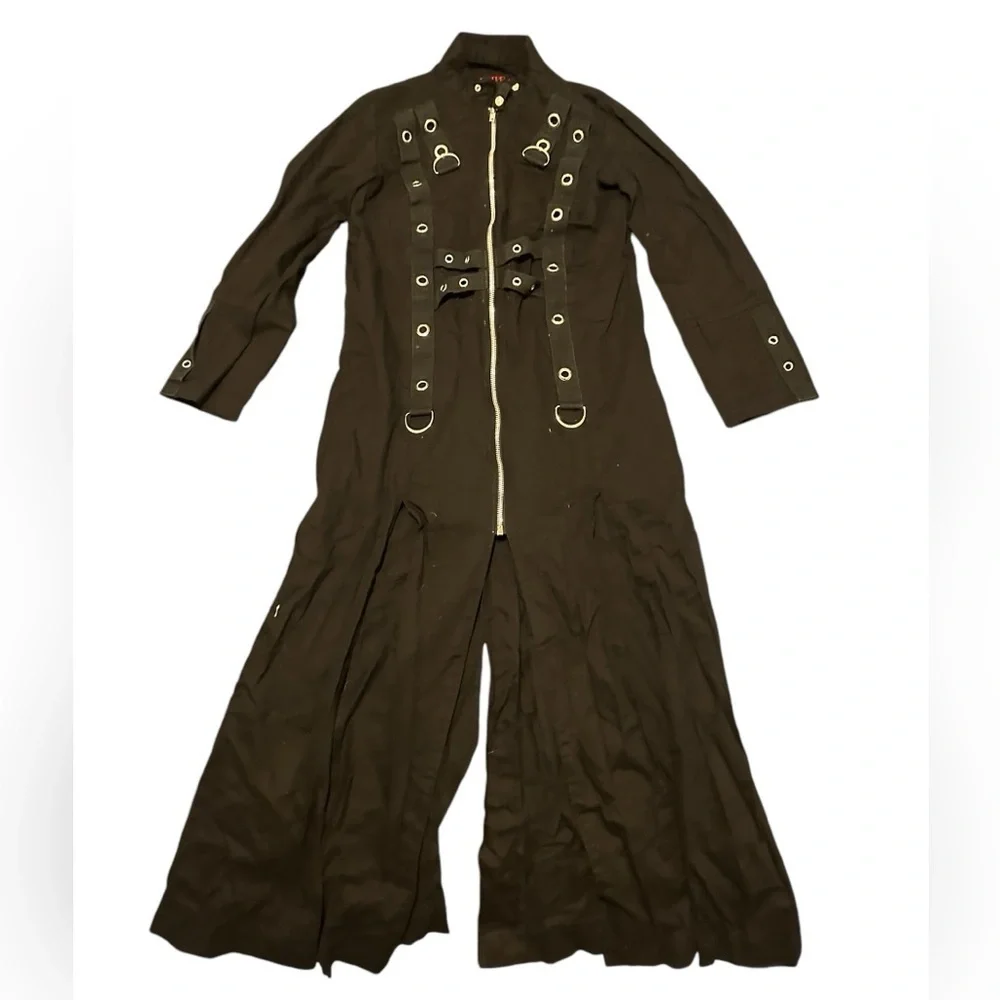 TRIPP NYC Trench Coat Unisex Large WORN Good Condition - Picture 4 of 16